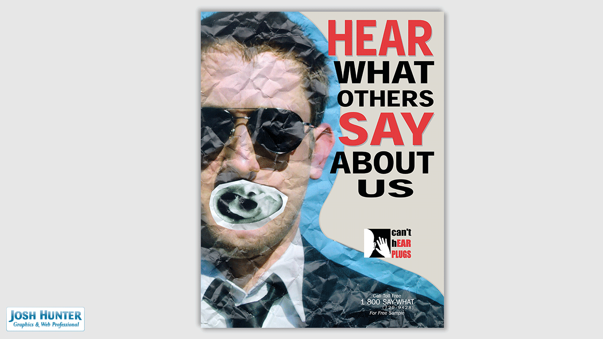 Can't Hear Plugs Magazine Ad